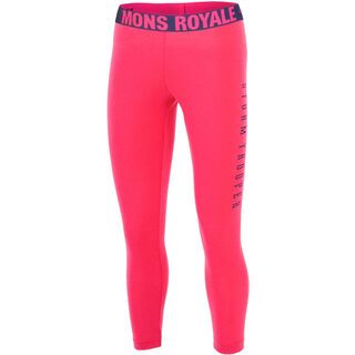 Mons Royale Legging, hot pink - Unterhose