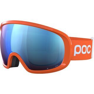 POC Fovea Clarity Comp + Spektris Blue fluorescent orange