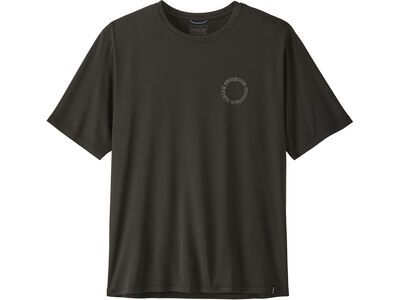 Patagonia Men's Cap Cool Daily Shirt - Spoke Stencil, black - Bild 1