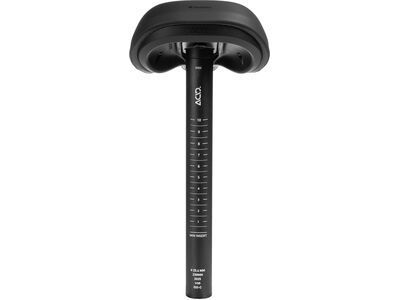 Cube Acid Sattel Numo Rookie + Sattelstütze, black - Bild 4