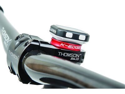 K-Edge Gravity Top Cap Mount Garmin, red - Bild 3