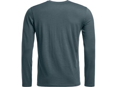 Ortovox 185 Rock'n'wool Long Sleeve M, dark arctic grey - Bild 2