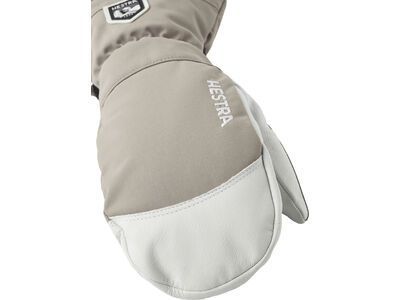 Hestra Army Leather Heli Ski Mitt, khaki - Bild 3