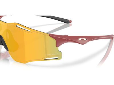 Oakley Cybr Zero Cyber Collection, Prizm 24k / matte iron red - Bild 4