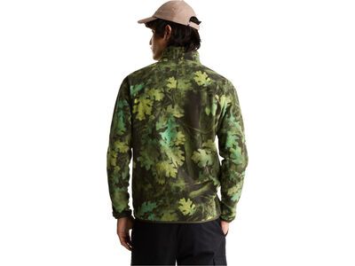 The North Face M Novelty Logo Glacier 1/4 Zip Print, new taupe green yosemit - Bild 4