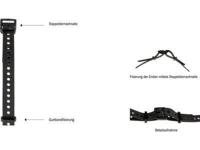 ORTLIEB O-Strap - 570 mm, black - Bild 3