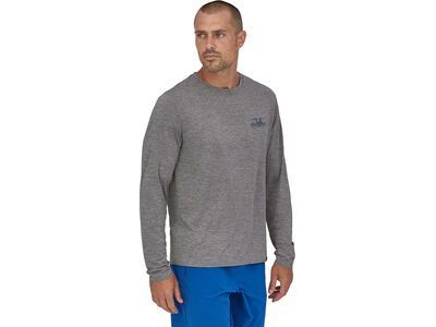 Patagonia Men's Long-Sleeved Capilene Cool Daily Graphic Shirt '73 Skyline, feather grey - Bild 3