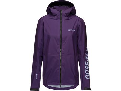 GOREWEAR Lupra 2.0 Gore-Tex Logo Kapuzenjacke Damen purple indigo/amethyst frey