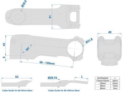 Ritchey Comp Switch Stem -6°, bb black - Bild 6