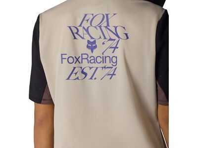 Fox Womens Defend Short Sleeve Jersey Park SE, chalk - Bild 6