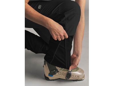 Ortovox Venet Softshell Pants W, black raven - Bild 8