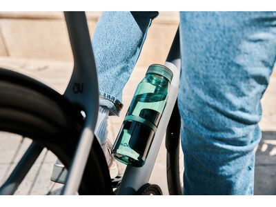 Fidlock Twist Bottle 700 Life + Bike Base, transparent green - Bild 4
