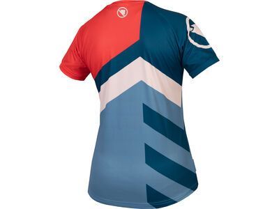 Endura Damen SingleTrack Print T-Shirt LTD, granatapfel - Bild 2