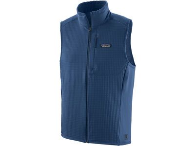 Patagonia Men's R1 Fleece Vest, clement blue