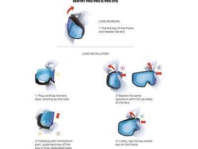 Salomon Sentry Pro + WS, Sigma Poppy Red / race blue - Bild 8