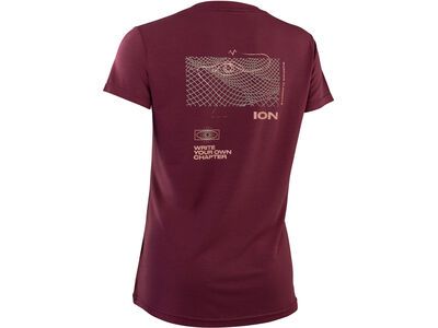 ION Bike Jersey Seek Graphic Shortsleeve Women, purple-red - Bild 3