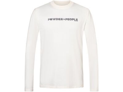 super.natural Powder To The People Bio J LS Herren, fresh white/various - Bild 2