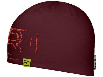 Ortovox 120 Tec Logo Beanie, winetasting