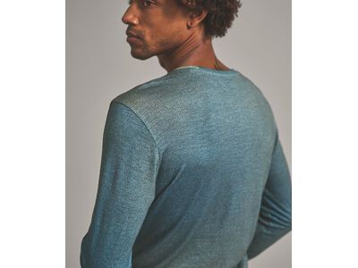 Ortovox 185 Rock'n'wool Print LS M, aop green sage - Bild 4