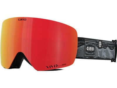 Giro Contour, Vivid Ember / black & white landscape