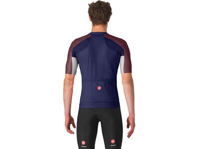 Castelli Entrata 6 Jersey, belgian blue/deep bordeaux-sil - Bild 2