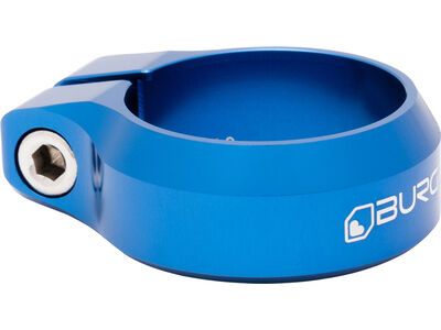 Burgtec Seat Clamp - 34,9 mm deep blue