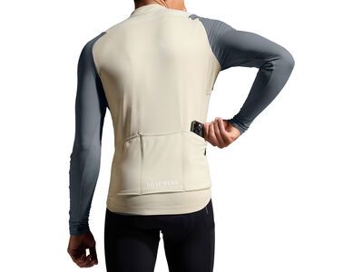 GOREWEAR Spinshift Thermo Langarm Trikot Herren, tech beige/lab graphite - Bild 5