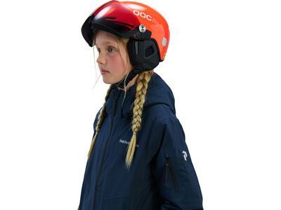 POC POCito Obex Visor, Partly Sunny/Light Orange / fluorescent orange - Bild 7