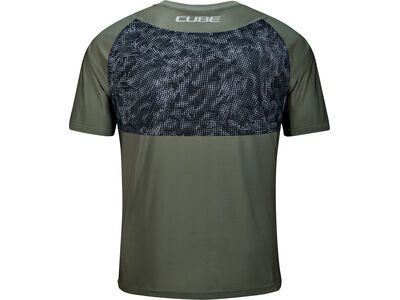 Cube MTB Trikot Matrix TM kurzarm, olive - Bild 2