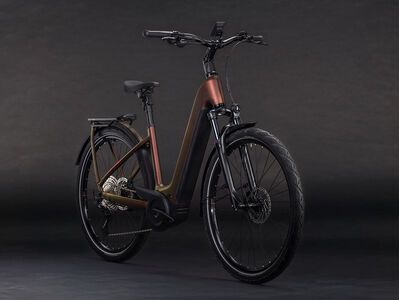 Cube Kathmandu Hybrid Pro 800 Easy Entry, sunglow´n´chrome - Bild 2