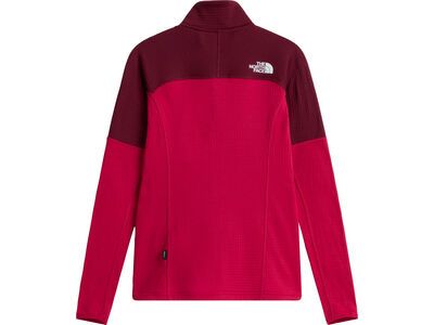 The North Face W Polartec Power Grid Stormgap Jacket, lali guran/burgundy cru - Bild 2