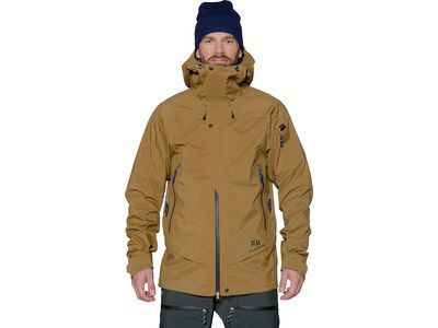 Elevenate Men's Pure Jacket, mustard brown - Bild 2