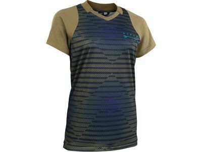 ION MTB Jersey Short Sleeve Scrub Women, dark-mud - Bild 1