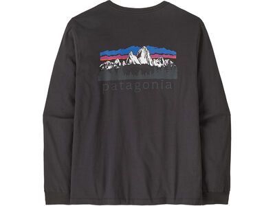 Patagonia Men's Long-Sleeved Fitz Roy Foothills T-Shirt, ink black - Bild 2