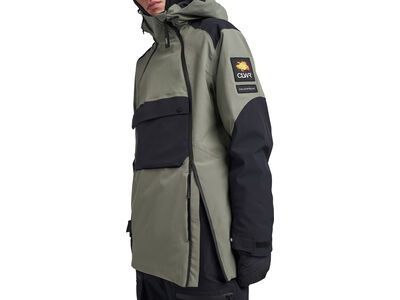 Colourwear Foil Anorak, grey green - Bild 3