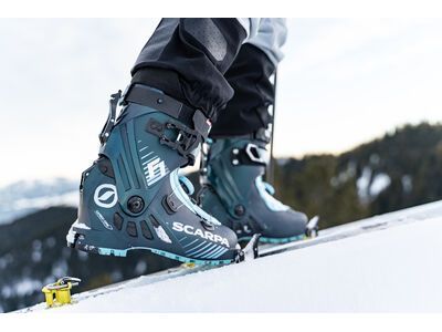 ***2. Wahl*** Scarpa F1 Women anthracite/aqua - Bild 4