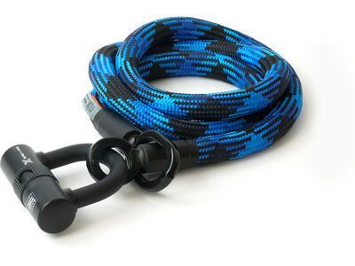 Tex-Lock Eyelet L 160 cm + U-Lock, morpho blue