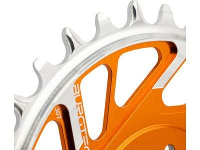 Burgtec 3 mm Offset Thick Thin Chainring SRAM 8-Bolt, iron bro orange - Bild 8