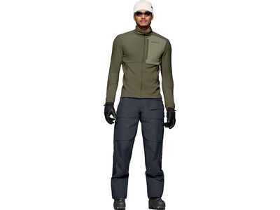 Norrona lofoten warm2 Jacket M's, olive night/deep lichen green - Bild 4