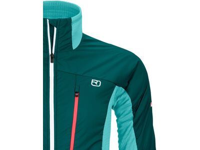 Ortovox Westalpen Swisswool Hybrid Jacket W, pacific green - Bild 2