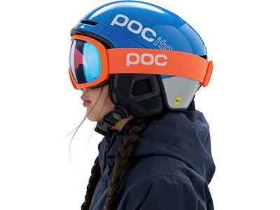 POC Fovea Mid, Clarity Hi. Int. Partly Sunny Blue / zink orange - Bild 7