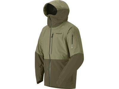 Norrona lofoten Gore-Tex Jacket M's, olive night/deep lichen green - Bild 2