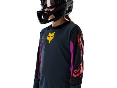 Fox Youth Defend LS Jersey Creation, galaxy blue - Bild 5