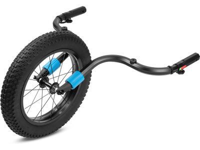 Cube Fat Wheel Jogger Kit für Kinder Fahrradanhänger Double, black - Bild 1