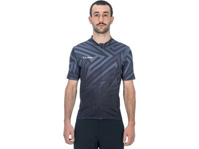 Cube ATX Trikot Full Zip CMPT kurzarm, black´n´grey - Bild 2