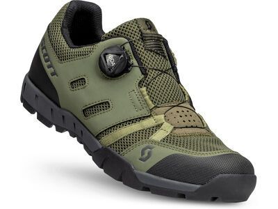 Scott Sport Crus-r BOA Shoe, fir green/black