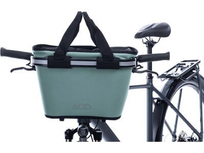 Cube Acid Lenkerkorb City 15 FILink, green-grey - Bild 2