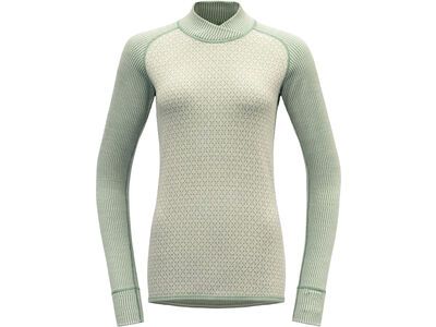 Devold Kvitegga Merino 230 Cross Neck Wmn, raw white