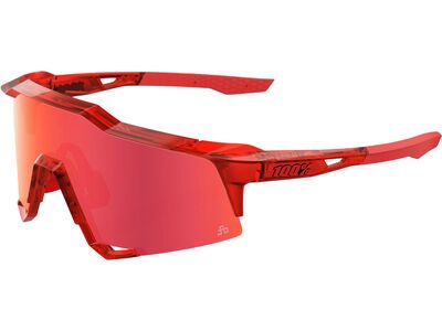100% Speedcraft Peter Sagan LE - HiPER Red ML Mirror, translucent red