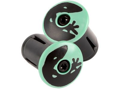 Lizard Skins Road Bar End Plugs mint green